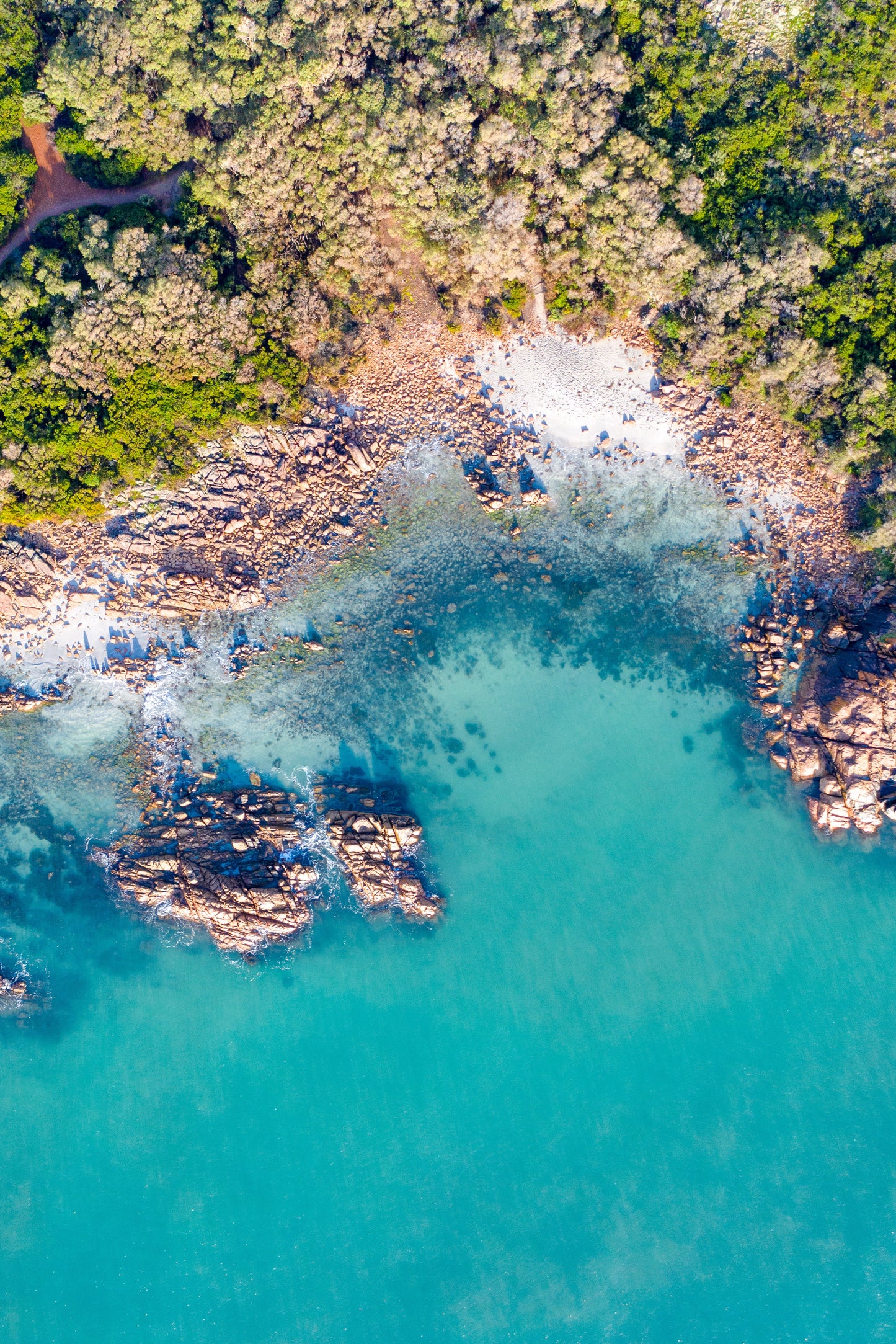 Eagle_Bay_Aerial_Framed_Print_SW_WA