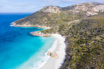 Little Beach Albany Coastal Aerial Fine Art Print