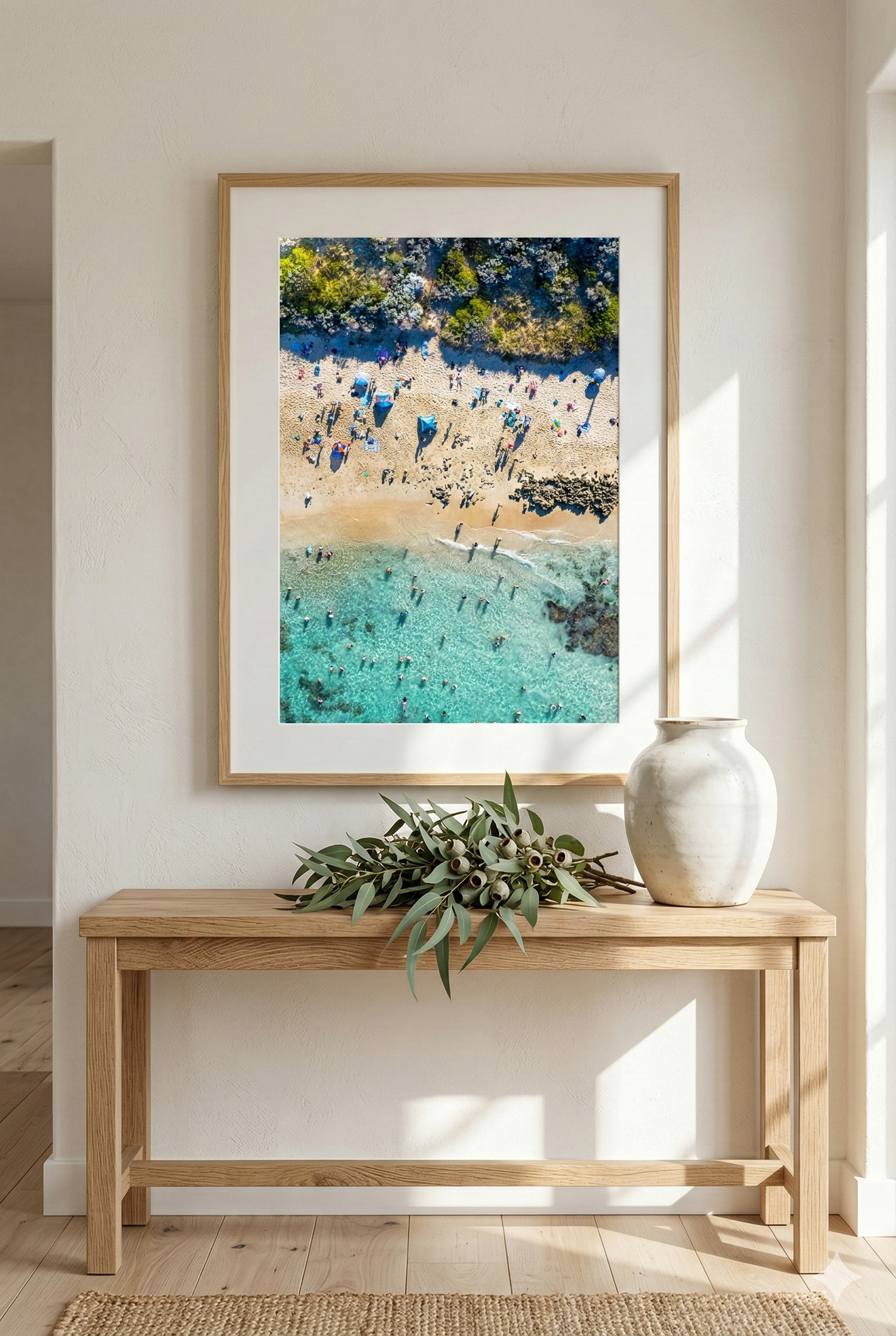 Mettam's Pool North Beach Fine Art Print Framed