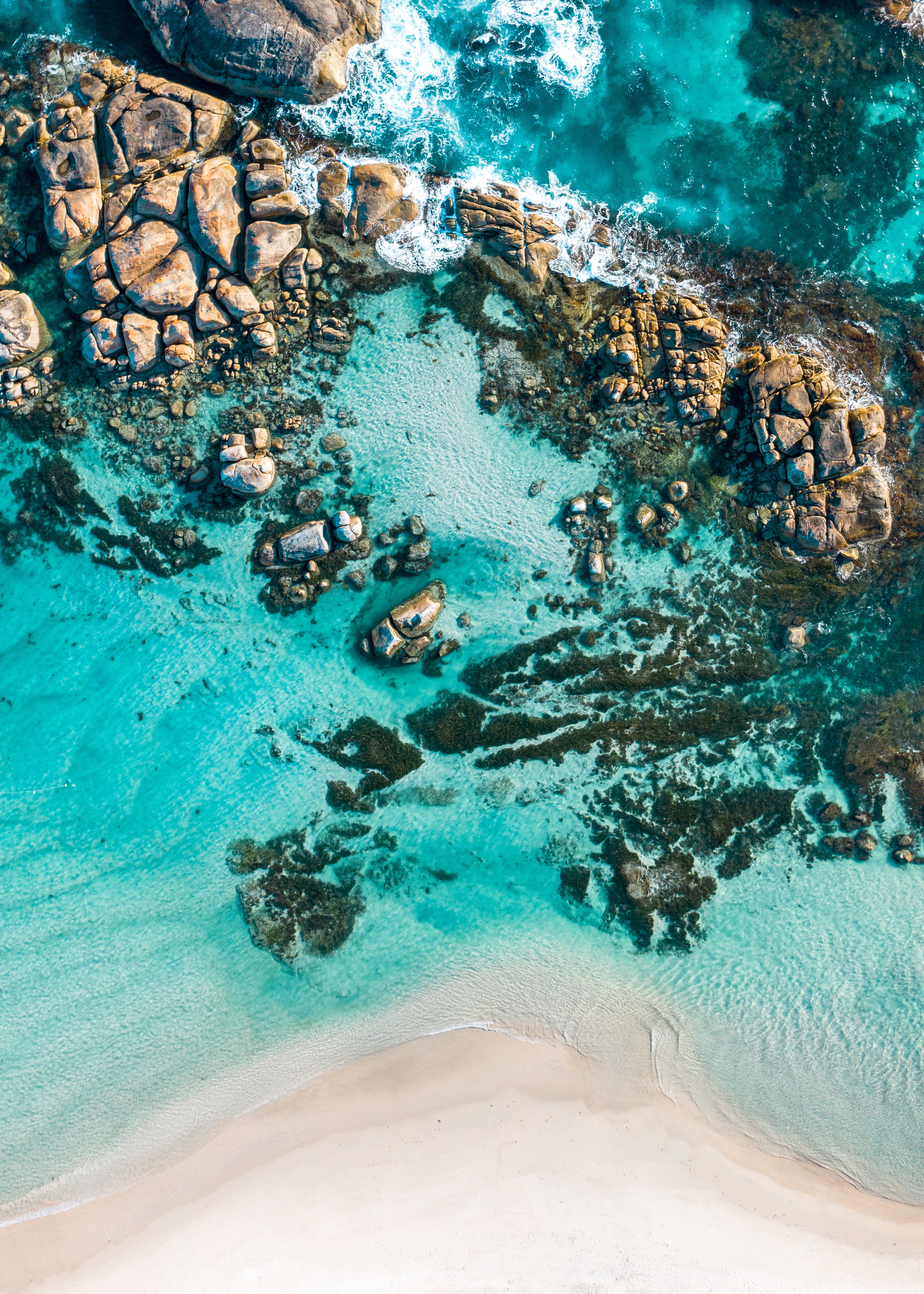 Greens Pool Denmark Western Australia Aerial Print – SKYLARK