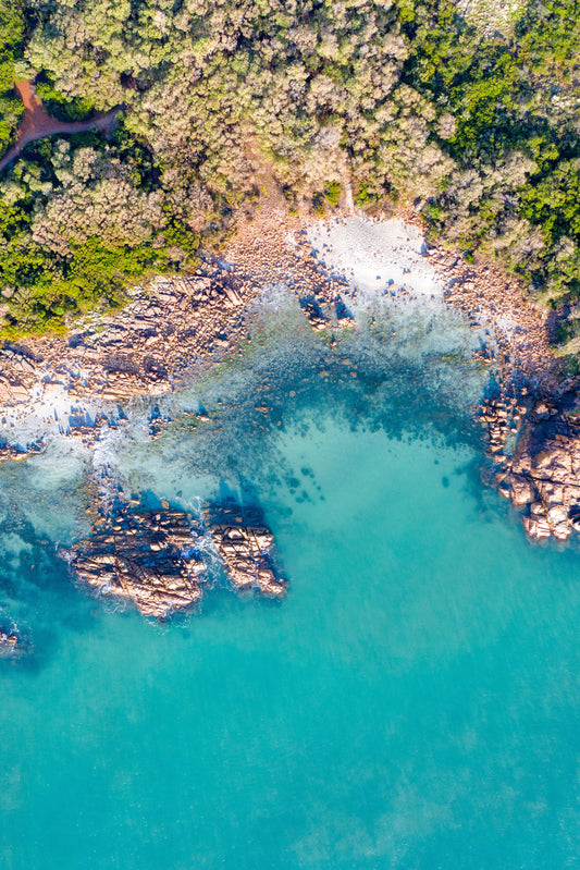 Eagle_Bay_Aerial_Framed_Print_SW_WA