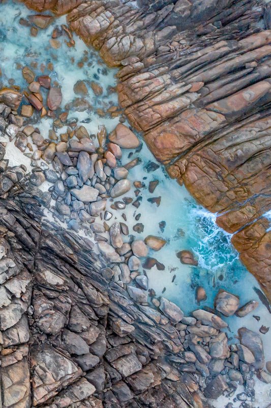 Inijdup Natural Spa Aerial Print
